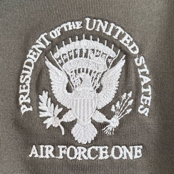 5.11 Embroidered Air Force One POTUS Tactical Polo with patch, Green - Picture 3 of 13